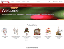 Tablet Screenshot of christmasmouse.com